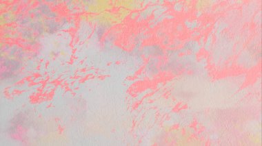 Metin için yeri olan boya lekeleriyle soyut arkaplan