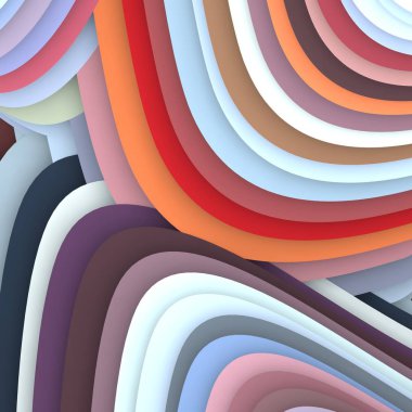 3 boyutlu illüstrasyon. Web modern fon. Renkli desen. Soyut geometrik şekiller. arkaplan.