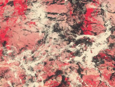 Arkaplanda soyut renkli lekeler