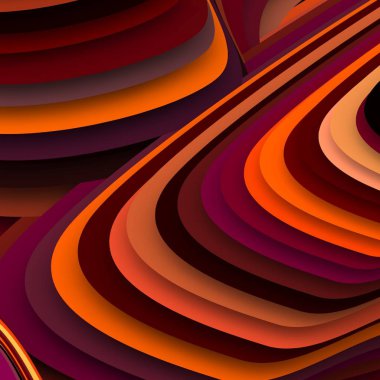 3 boyutlu illüstrasyon. Web modern fon. Renkli desen. Soyut geometrik şekiller. arkaplan.