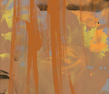 Metin için alanı olan soyut suluboya arkaplanı