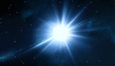 2D çizim. Derin geniş uzay. Parlak yıldızlar, gezegenler, uydular. Çeşitli bilim kurgu yaratıcı arka planlar. Uzay sanatı. Uzaylı güneş sistemleri. Uzaktan. Gerçekçi arka plan derin evren.