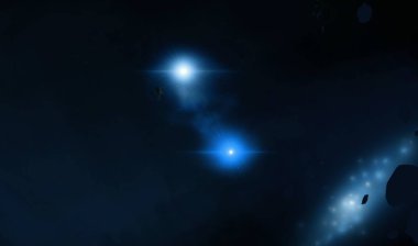 parlaklık ile renkli soyut gökyüzü arka plan