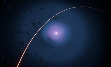 parlaklık ile renkli soyut gökyüzü arka plan