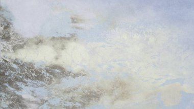 Metin için yeri olan boya lekeleriyle soyut arkaplan