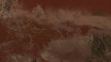 Metin için yeri olan boya lekeleriyle soyut arkaplan