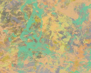 metin için alan ile arka planda soyut renkli lekeler