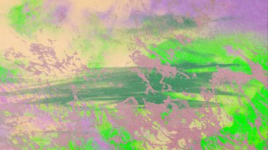 Metin için yeri olan boya lekeleriyle soyut arkaplan