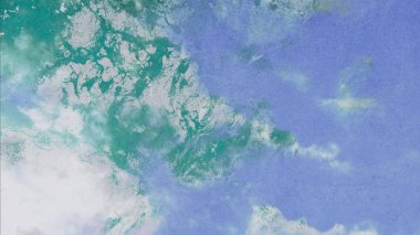 Metin için yeri olan boya lekeleriyle soyut arkaplan