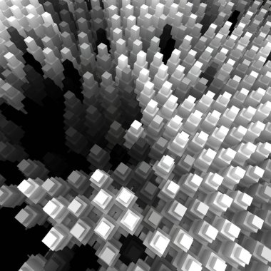3 boyutlu illüstrasyon. Web modern fon. Renkli desen. Soyut geometrik şekiller. arkaplan.