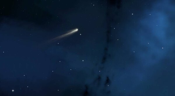 2d illustration. Deep vast space. Stars, planets and moons. Various science fiction creative backdrops. Space art. Alien solar systems. Realistic background 