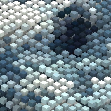 3 boyutlu illüstrasyon. Web modern fon. Renkli desen. Soyut geometrik şekiller. arkaplan.
