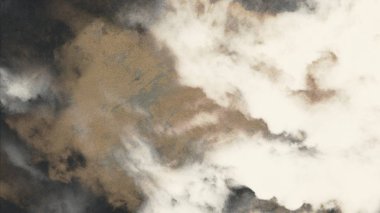 Metin için yeri olan boya lekeleriyle soyut arkaplan