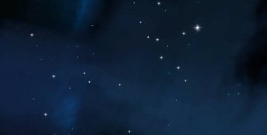 2d illüstrasyon. Derin geniş alan. Yıldızlar, gezegenler ve uydular. Çeşitli bilim kurgu yaratıcı fon. Uzay sanatı. Uzaylı güneş sistemleri. Gerçekçi arka plan 