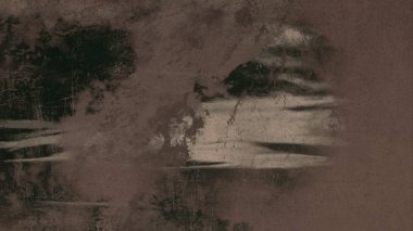 Metin için yeri olan boya lekeleriyle soyut arkaplan