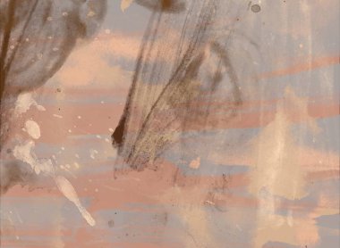 soyut grunge suluboya darbeleri ve fırçalar desen