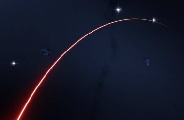 parlaklık ile renkli soyut gökyüzü arka plan