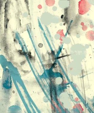 Metin için alanı olan soyut suluboya arkaplanı