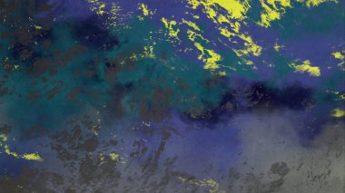 Metin için yeri olan boya lekeleriyle soyut arkaplan