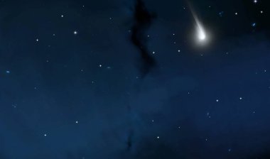 2d illüstrasyon. Derin geniş alan. Yıldızlar, gezegenler ve uydular. Çeşitli bilim kurgu yaratıcı fon. Uzay sanatı. Uzaylı güneş sistemleri. Gerçekçi arka plan 