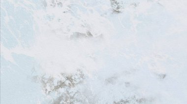 Metin için yeri olan boya lekeleriyle soyut arkaplan