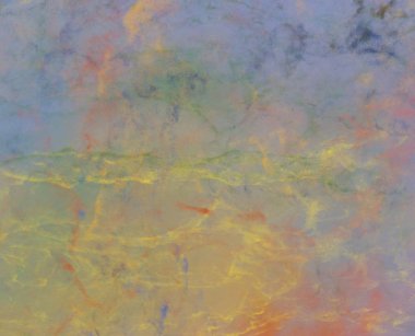 metin için alan ile arka planda soyut renkli lekeler