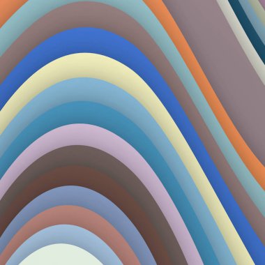 3 boyutlu illüstrasyon. Web modern fon. Renkli desen. Soyut geometrik şekiller. arkaplan.