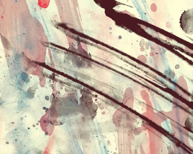 Metin için alanı olan soyut suluboya arkaplanı