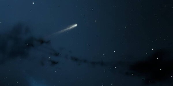 2d illustration. Deep vast space. Stars, planets and moons. Various science fiction creative backdrops. Space art. Alien solar systems. Realistic background 