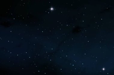 2d illüstrasyon. Derin geniş alan. Yıldızlar, gezegenler ve uydular. Çeşitli bilim kurgu yaratıcı fon. Uzay sanatı. Uzaylı güneş sistemleri. Gerçekçi arka plan 