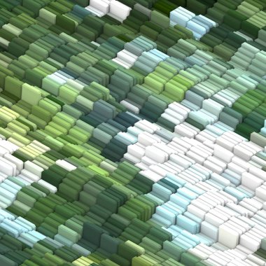 3 boyutlu illüstrasyon. Web modern fon. Renkli desen. Soyut geometrik şekiller. arkaplan.