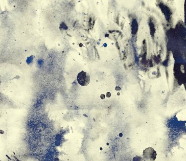 Metin için yeri olan boya lekeleriyle soyut arkaplan