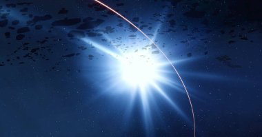 parlaklık ile karanlık alan soyut duvar kağıdı