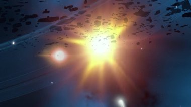 Soyut alan koyu arka plan  