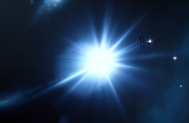 parlaklık ile renkli soyut gökyüzü arka plan