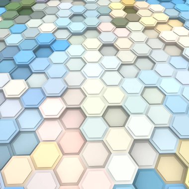 3 boyutlu illüstrasyon. Web modern fon. Renkli desen. Soyut geometrik şekiller. arkaplan.