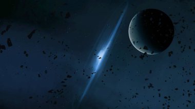 parlaklık ile renkli soyut gökyüzü arka plan