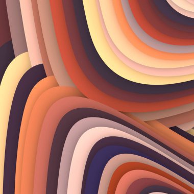 3 boyutlu illüstrasyon. Web modern fon. Renkli desen. Soyut geometrik şekiller. arkaplan.