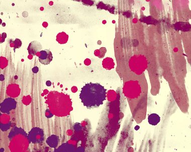 grunge desensoyut suluboya darbeleri ve lekeleri