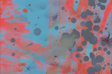 grunge desensoyut suluboya darbeleri ve lekeleri