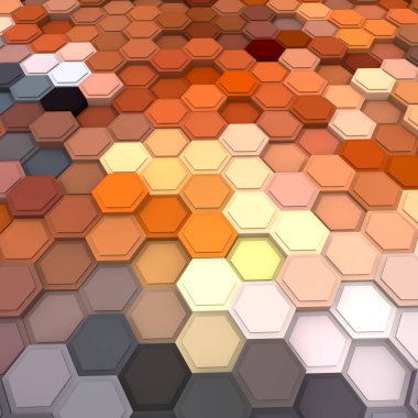 3 boyutlu illüstrasyon. Web modern fon. Renkli desen. Soyut geometrik şekiller. arkaplan.