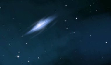 2d illüstrasyon. Derin geniş alan. Yıldızlar, gezegenler ve uydular. Çeşitli bilim kurgu yaratıcı fon. Uzay sanatı. Uzaylı güneş sistemleri. Gerçekçi arka plan 