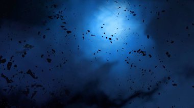 Soyut alan koyu arka plan  