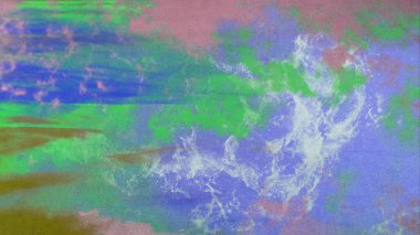 Metin için yeri olan boya lekeleriyle soyut arkaplan