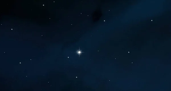 Illustration Djupt Stort Utrymme Stjärnor Planeter Och Månar Olika Science — Stockfoto