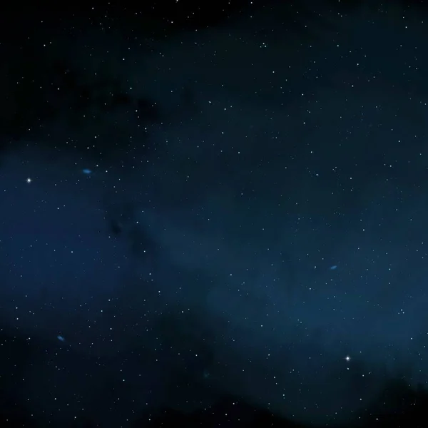 Ilustracji Głęboka Ogromna Przestrzeń Gwiazdy Planety Księżycowie Różne Science Fiction — Zdjęcie stockowe