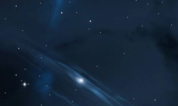 2Dイラスト 深い広大な空間 月様々なSfクリエイティブな背景 宇宙芸術エイリアンの太陽系現実的な背景 — ストック写真