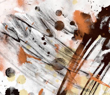 grunge desensoyut suluboya darbeleri ve lekeleri