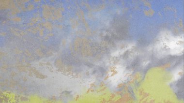 Metin için yeri olan boya lekeleriyle soyut arkaplan