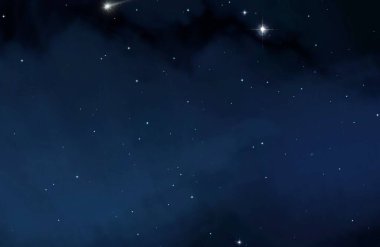 2d illüstrasyon. Derin geniş alan. Yıldızlar, gezegenler ve uydular. Çeşitli bilim kurgu yaratıcı fon. Uzay sanatı. Uzaylı güneş sistemleri. Gerçekçi arka plan 